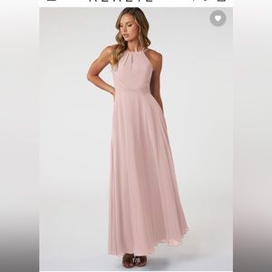 Azazie Melinda in dusty rose